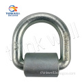 Carbon Steel Galvanized Lashing D Ring with Bracket